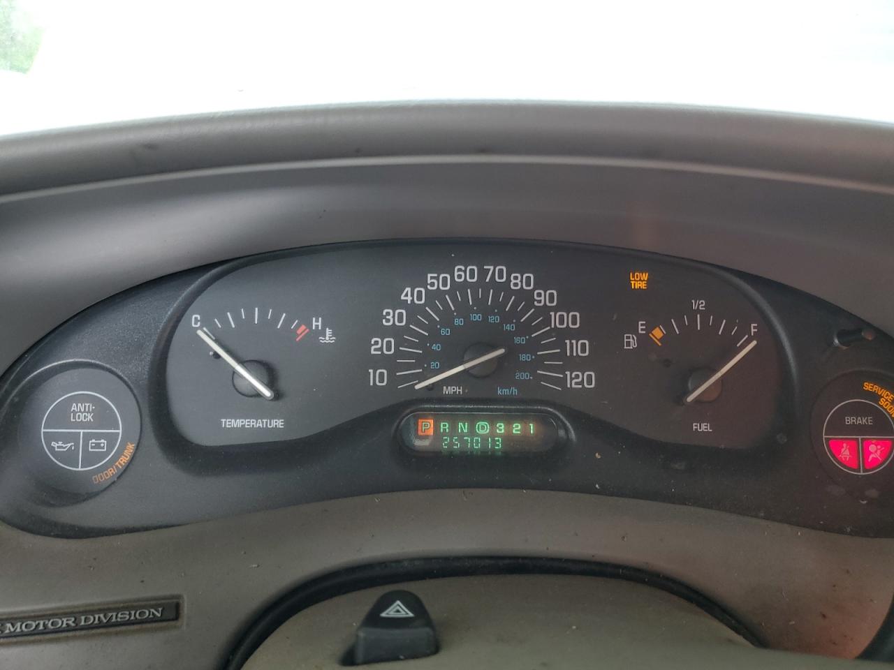 2000 Buick Century Custom VIN: 2G4WS52J1Y1287075 Lot: 56738925