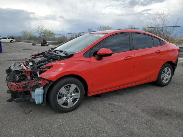  CHEVROLET CRUZE 2017 Червоний