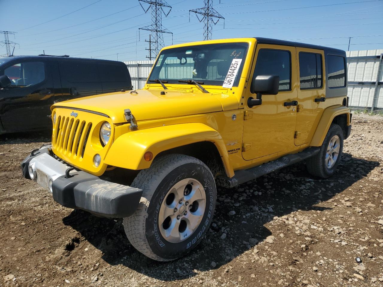 2015 Jeep Wrangler Unlimited Sahara for Sale in Elgin, IL - Front End