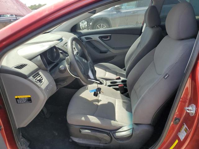  HYUNDAI ELANTRA 2016 Czerwony