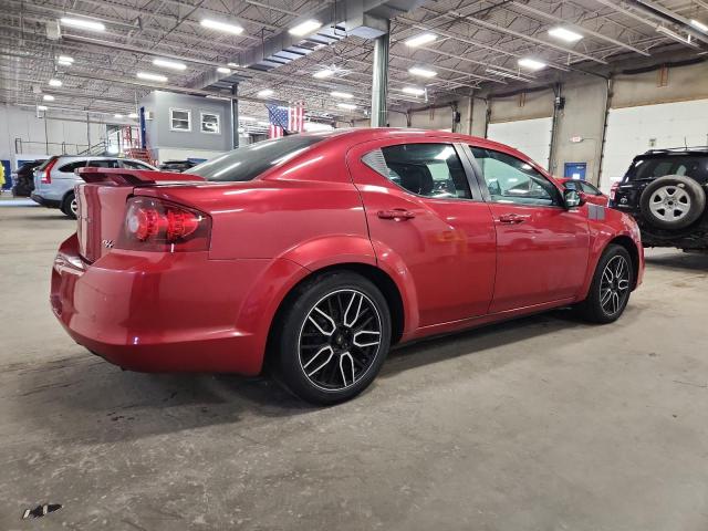 Sedans DODGE AVENGER 2012 Red