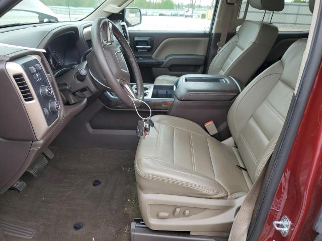  GMC SIERRA 2014 Czerwony