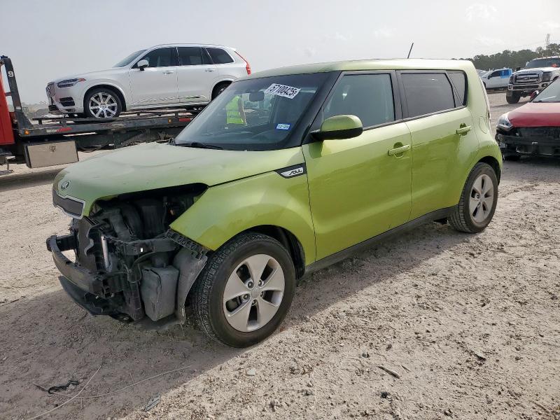  KIA SOUL 2016 Зелений