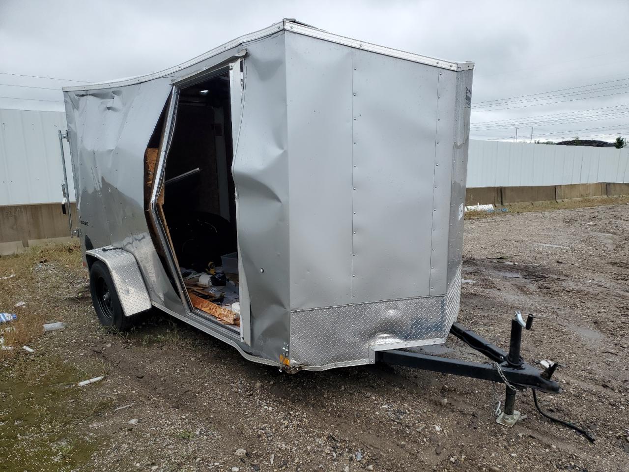 2023 Novae F7212Tvsv-030 Enclosed Cargo Trailer de vânzare în Elgin, IL - Side