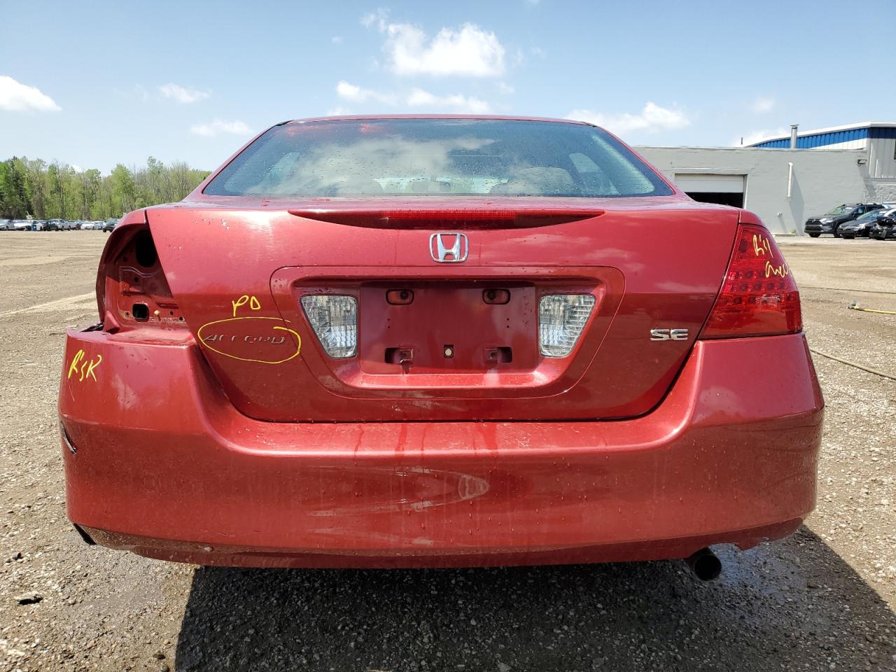 2007 Honda Accord Ex VIN: 1HGCM56767A800651 Lot: 56841445