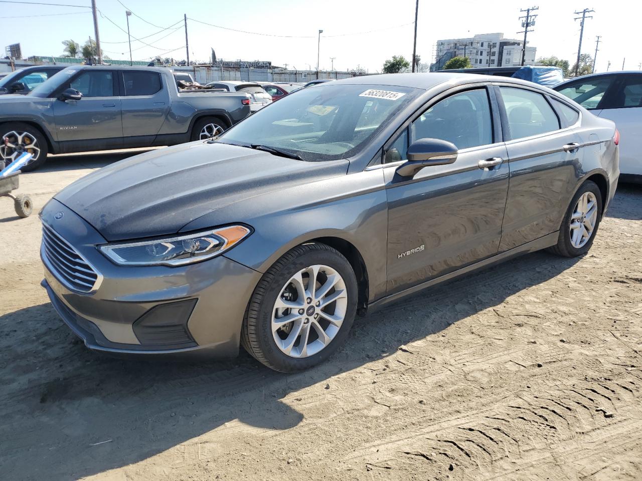 2020 Ford Fusion Se de vânzare în Los Angeles, CA - Side