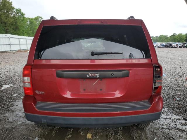  JEEP PATRIOT 2014 Czerwony