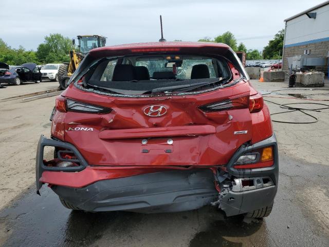 HYUNDAI KONA 2019 Czerwony