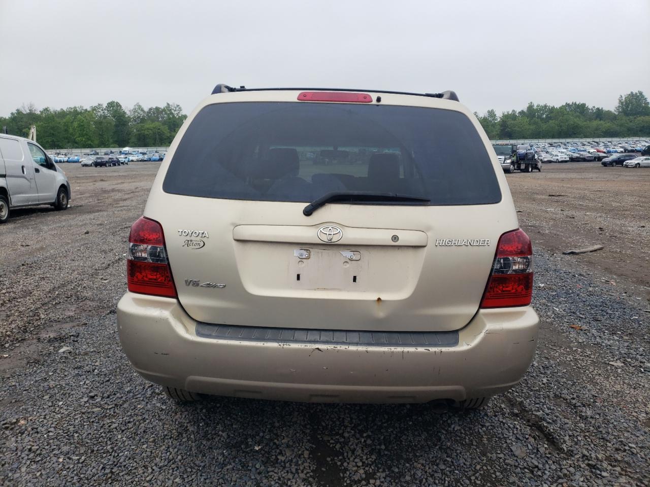 2006 Toyota Highlander Limited VIN: JTEHP21AX60167648 Lot: 57028045