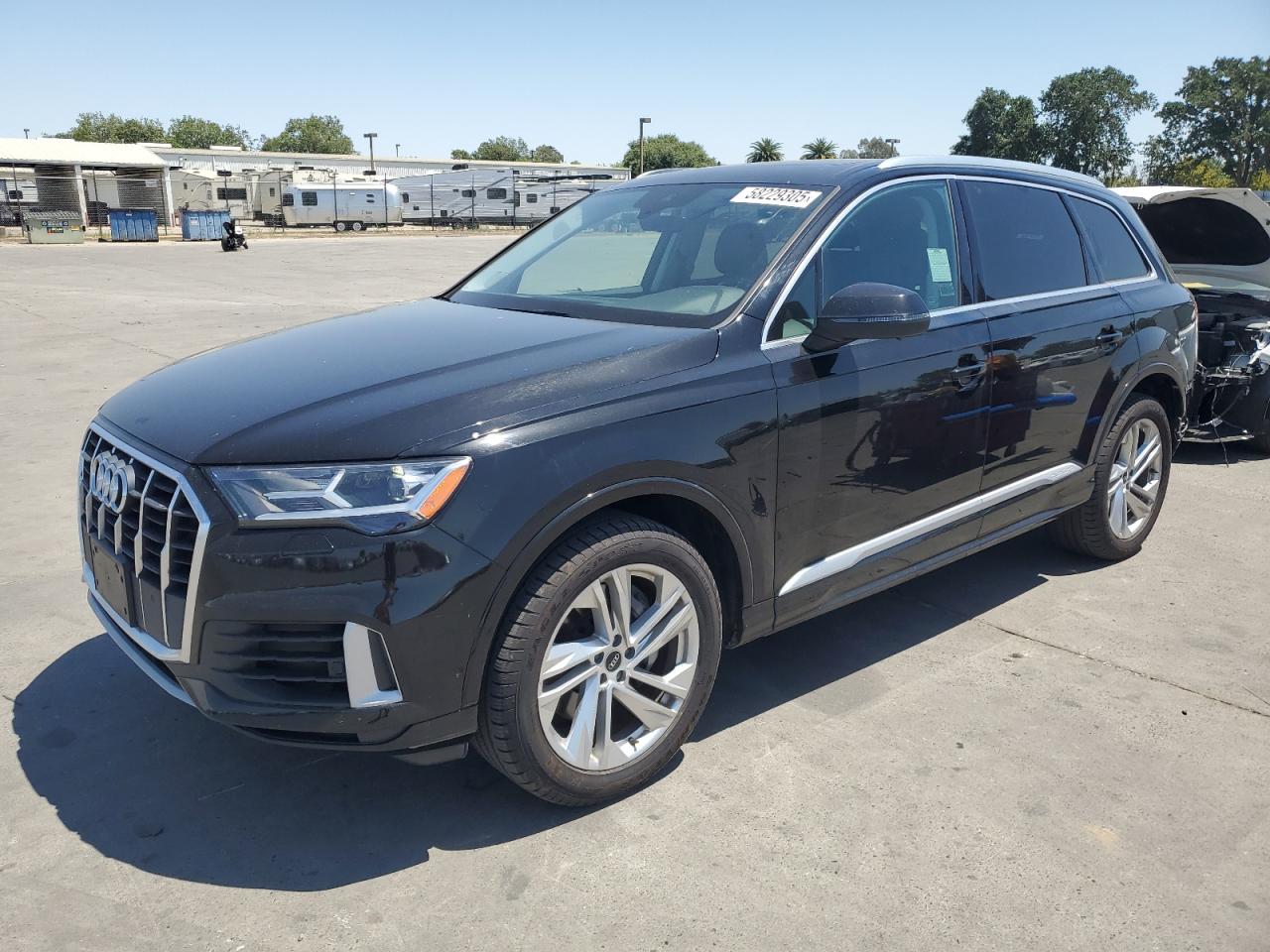 2021 Audi Q7 Premium Plus zu verkaufen in Sacramento, CA - Rear End