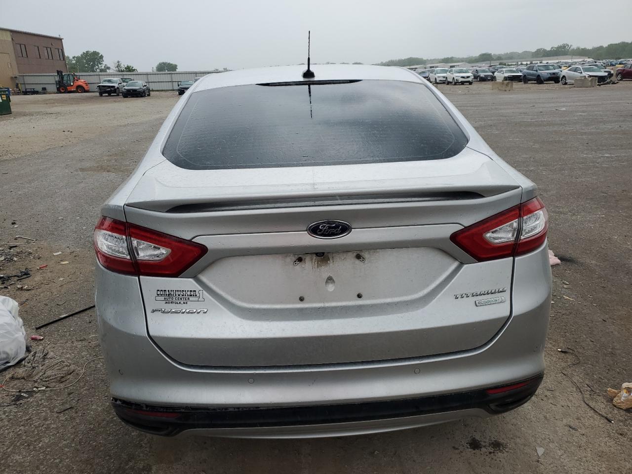 2016 Ford Fusion Titanium VIN: 3FA6P0K90GR135643 Lot: 55858555
