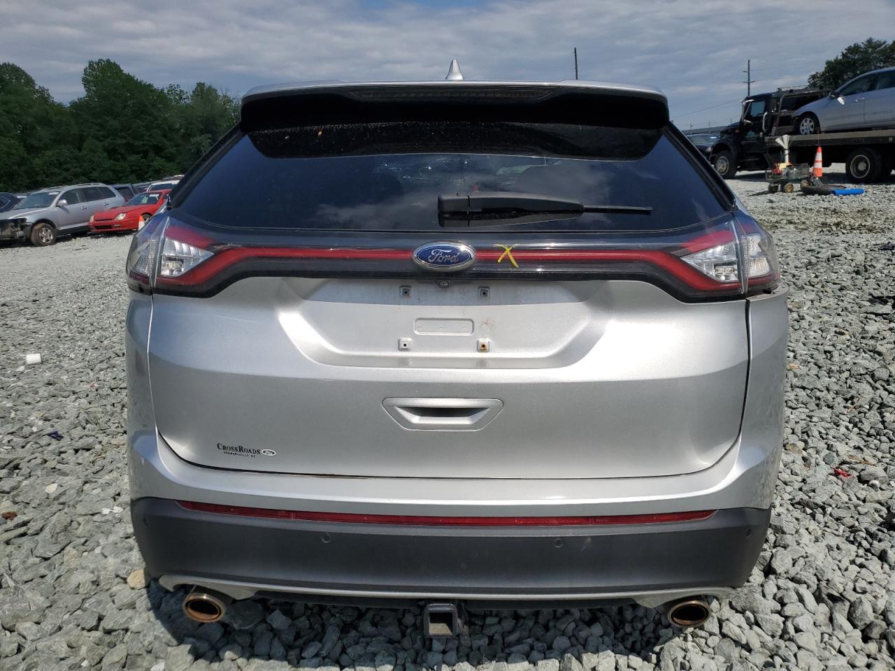 2017 Ford Edge Titanium VIN: 2FMPK3K99HBC40742 Lot: 55919335