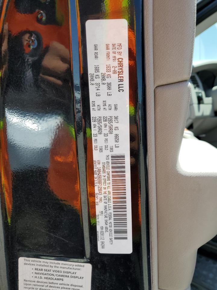 2008 Chrysler Aspen Limited VIN: 1A8HW58288F129643 Lot: 58493705