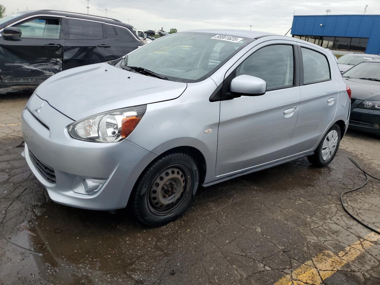 2015 Mitsubishi Mirage De للبيع في Woodhaven، MI - Rear End