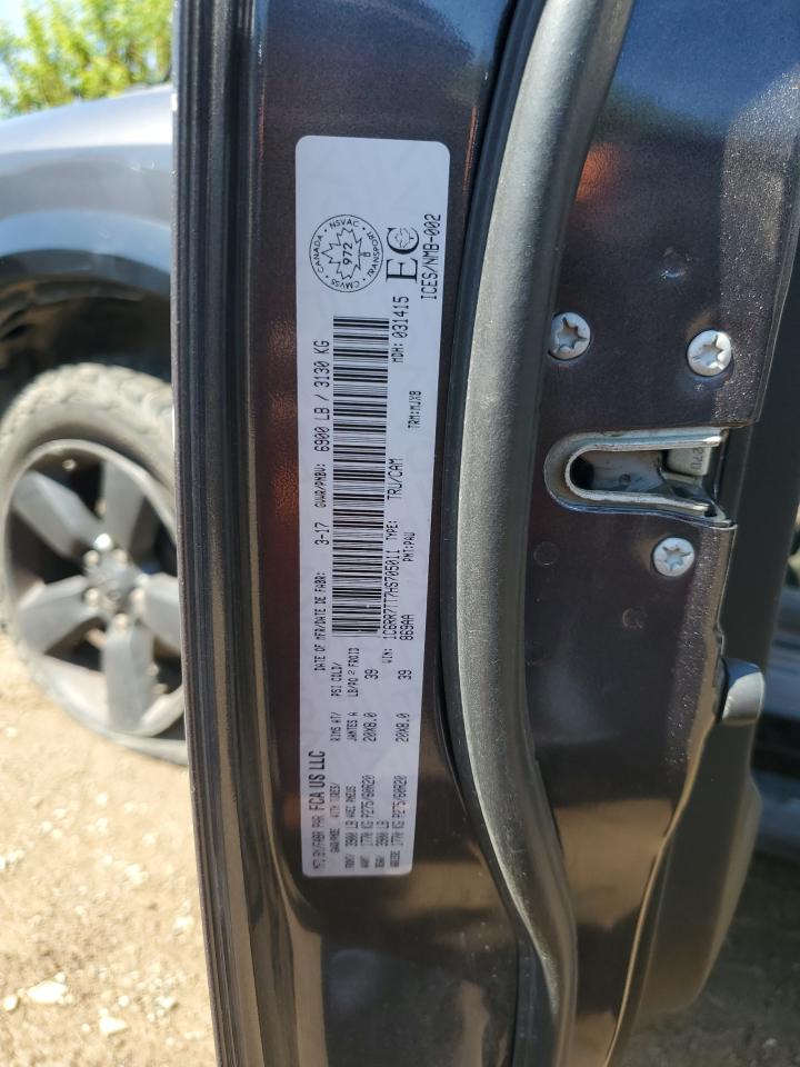 2017 Ram 1500 Slt VIN: 1C6RR7TT7HS705011 Lot: 57267375