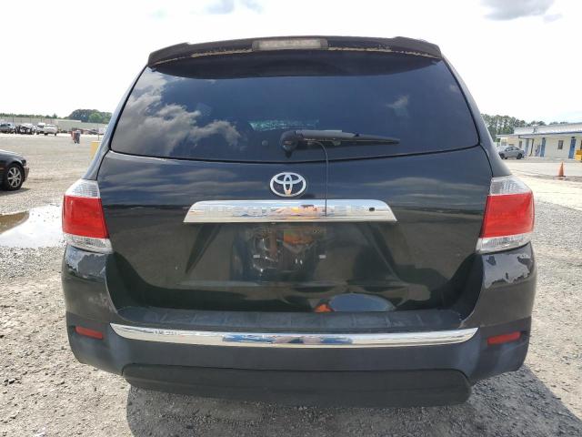  TOYOTA HIGHLANDER 2012 Черный