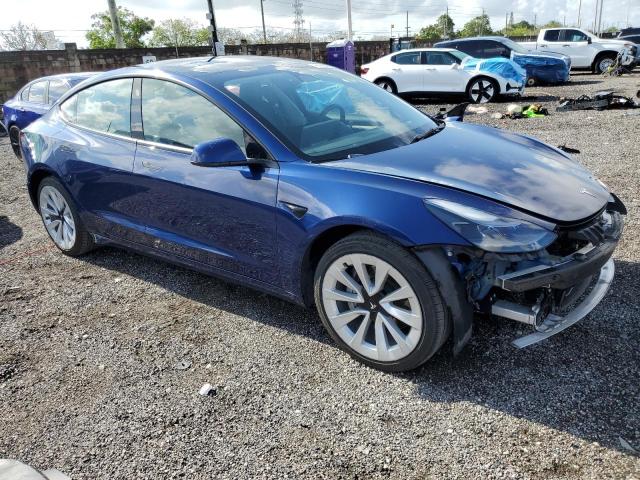  TESLA MODEL 3 2022 Granatowy