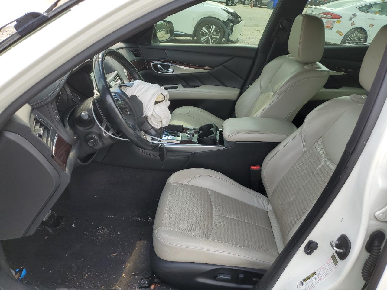 2015 Infiniti Q70 3.7 VIN: JN1BY1AP2FM541199 Lot: 57453875