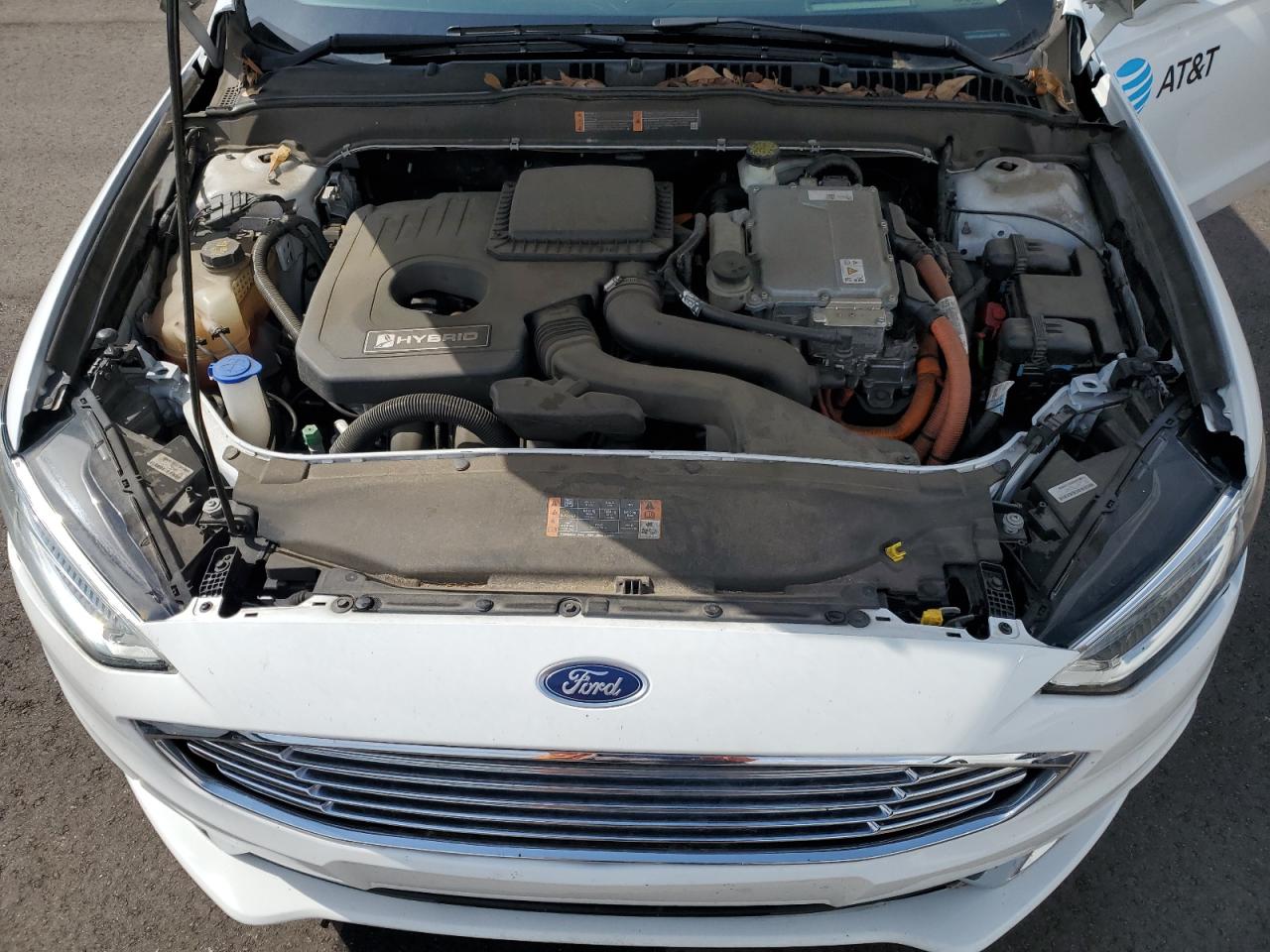 2017 Ford Fusion Se Hybrid VIN: 3FA6P0LU8HR409224 Lot: 54024605