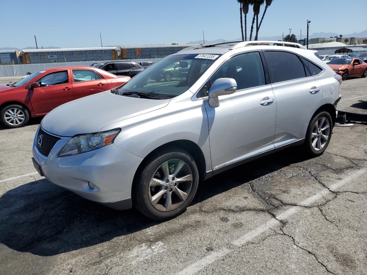 2012 Lexus Rx 350 на продаже в Van Nuys, CA - Rear End