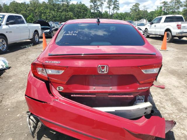  HONDA ACCORD 2021 Czerwony