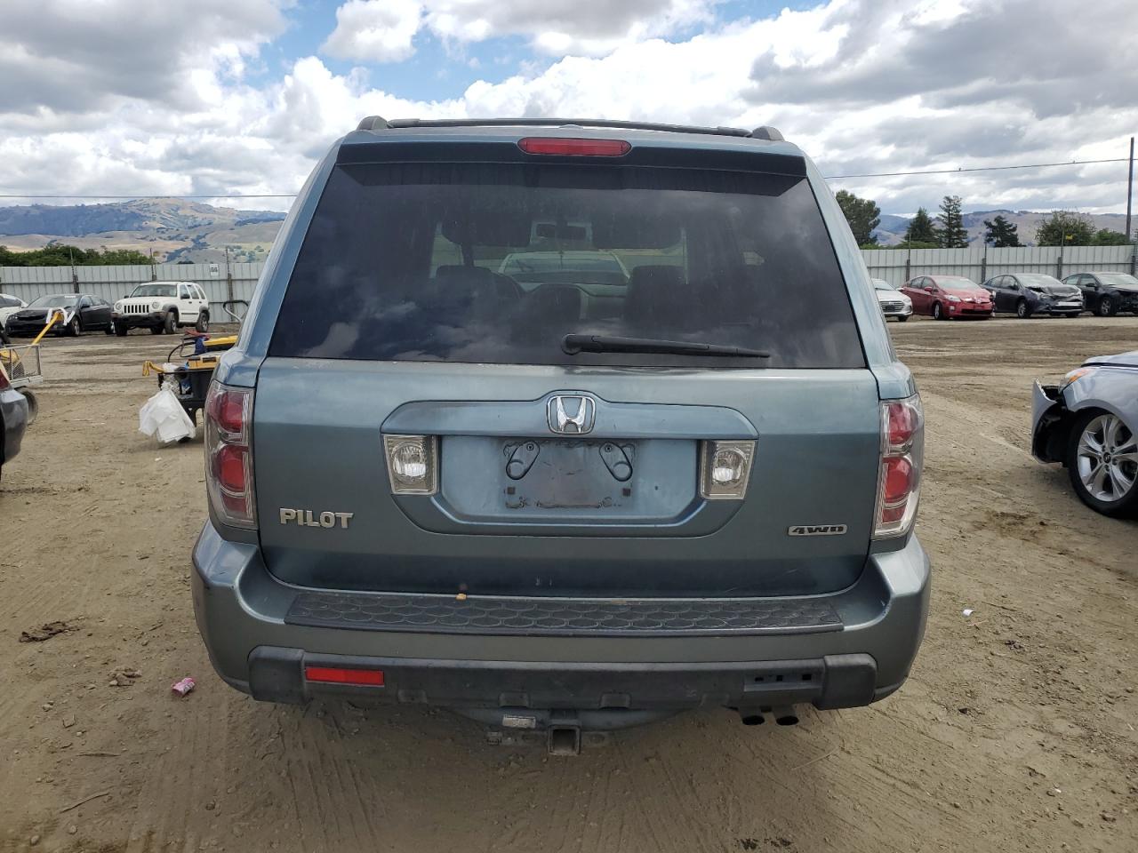 2007 Honda Pilot Exl VIN: 2HKYF18547H517449 Lot: 57093925