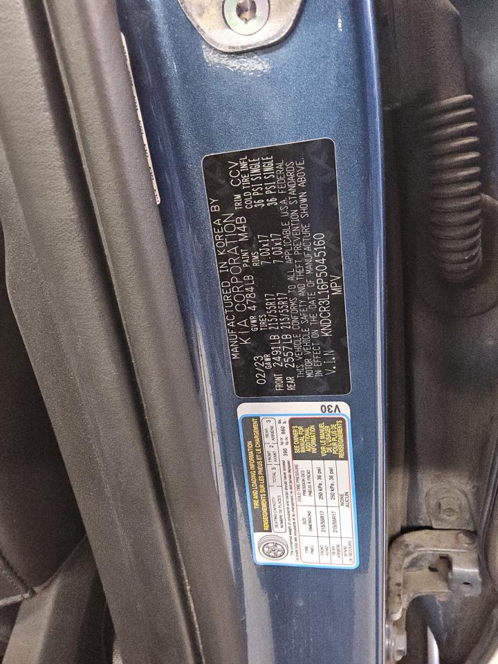 2023 Kia Niro Wind VIN: KNDCR3L16P5045160 Lot: 56919335