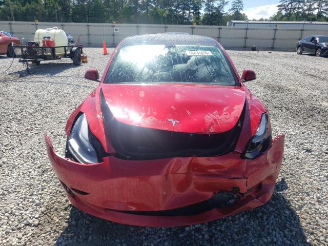  TESLA MODEL 3 2022 Czerwony