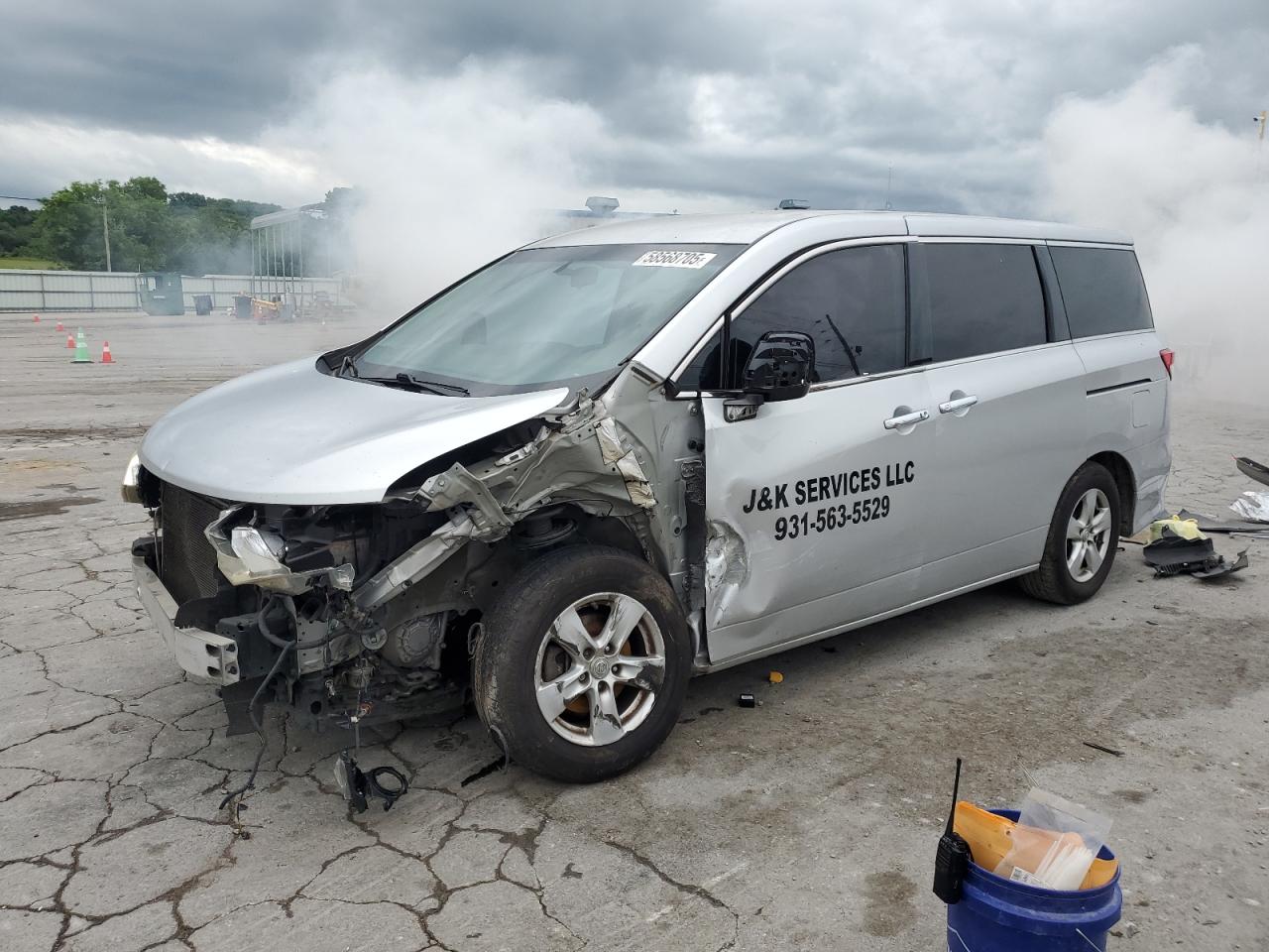 2012 Nissan Quest S for Sale in Lebanon, TN - Front End