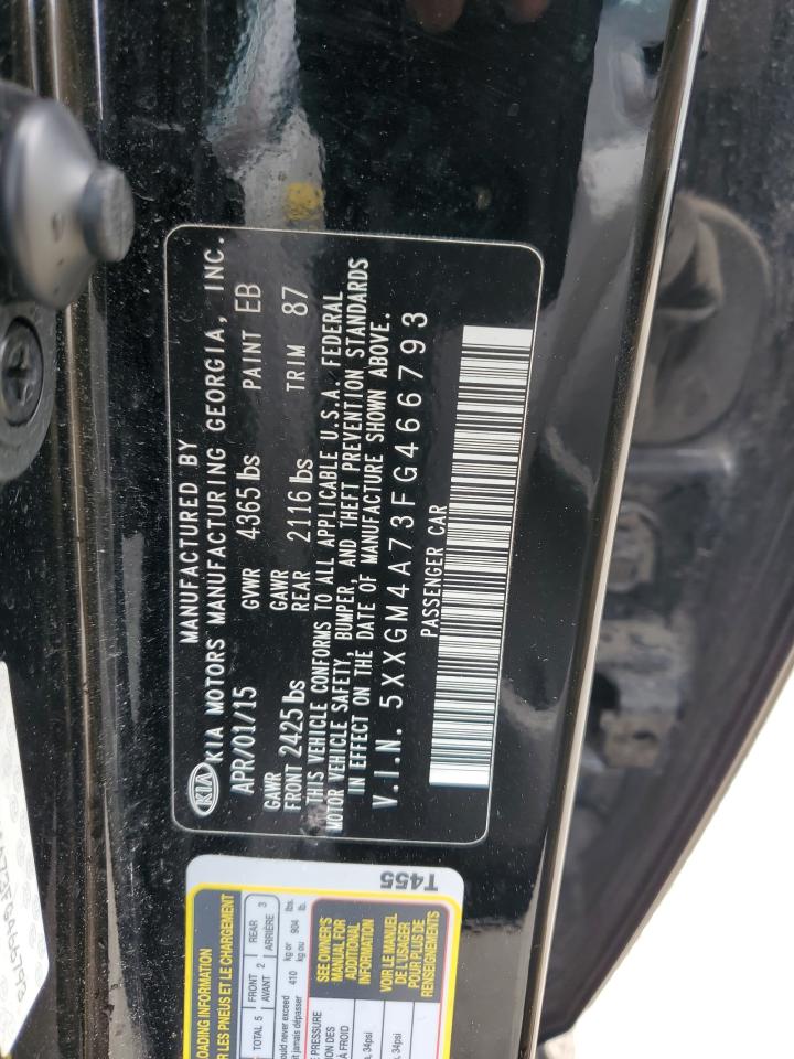 2015 Kia Optima Lx VIN: 5XXGM4A73FG466793 Lot: 56635755