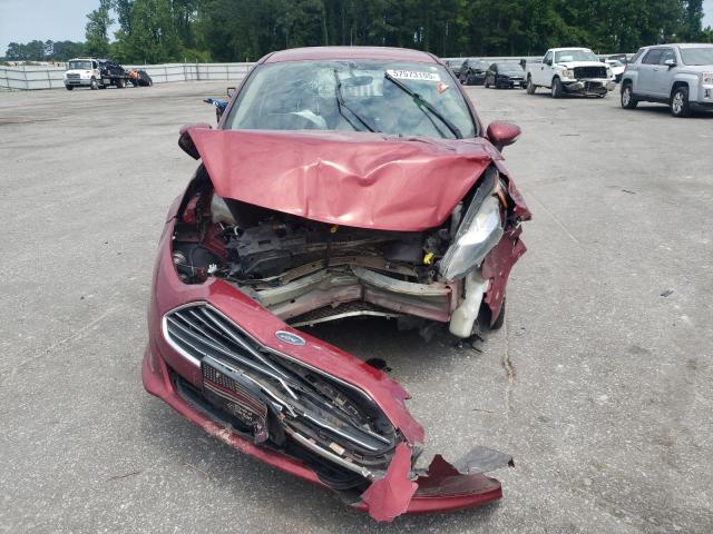  FORD FIESTA 2017 Burgundy