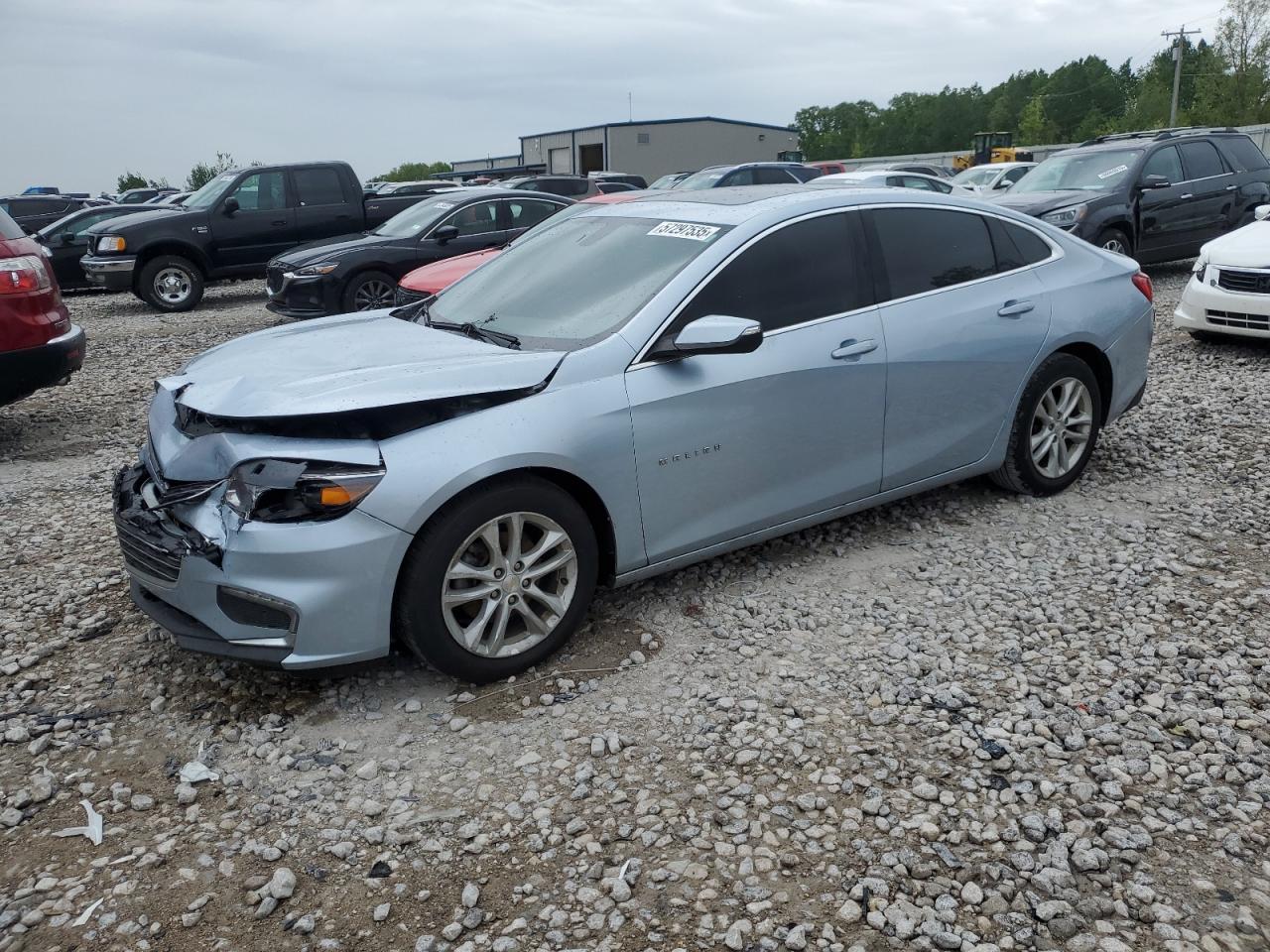 2018 Chevrolet Malibu Lt na sprzedaż w Wayland, MI - Front End