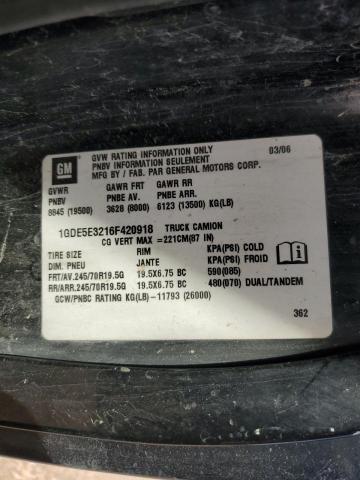 2006 GMC C5500 C5E042