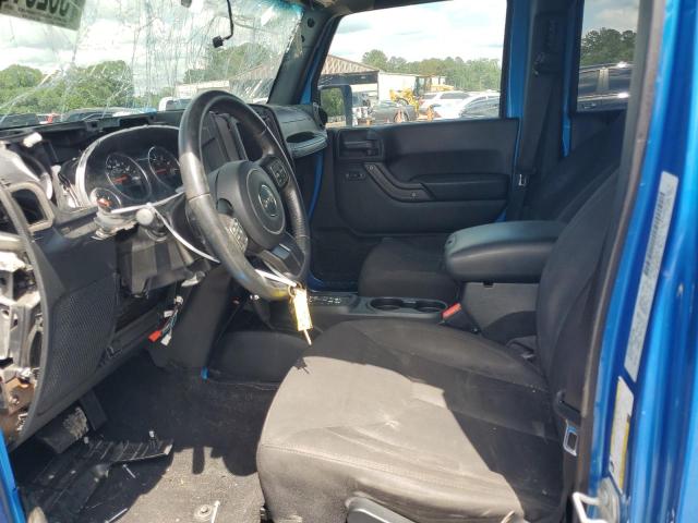 Паркетники JEEP WRANGLER 2016 Синий