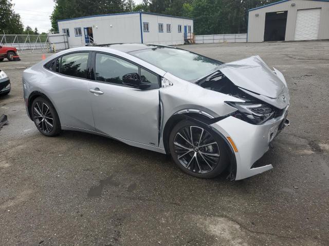  TOYOTA PRIUS 2024 Серебристый