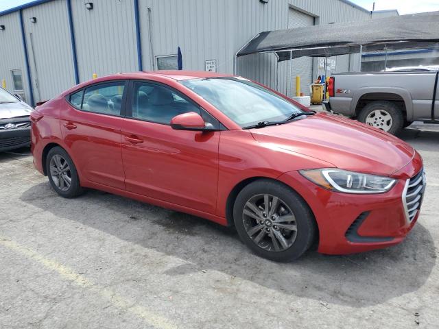  HYUNDAI ELANTRA 2017 Red