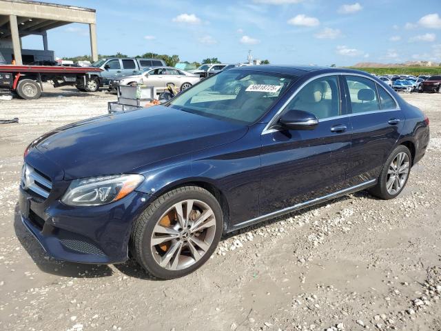  MERCEDES-BENZ C-CLASS 2017 Blue