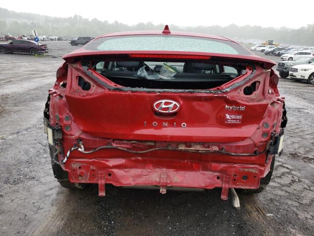 HYUNDAI IONIQ 2020 Red