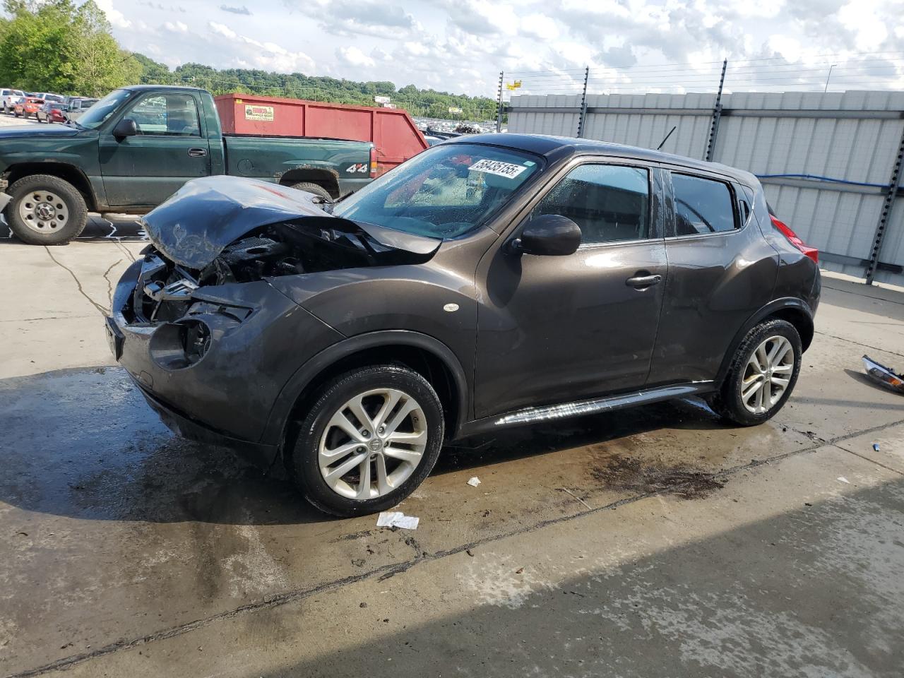 2013 Nissan Juke S იყიდება Cahokia Heights-ში, IL - Front End