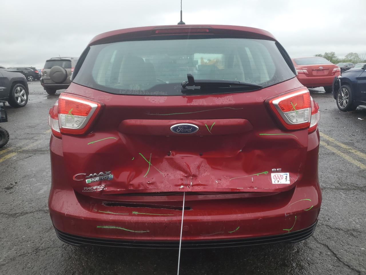2017 Ford C-Max Se VIN: 1FADP5EU2HL106925 Lot: 56119745