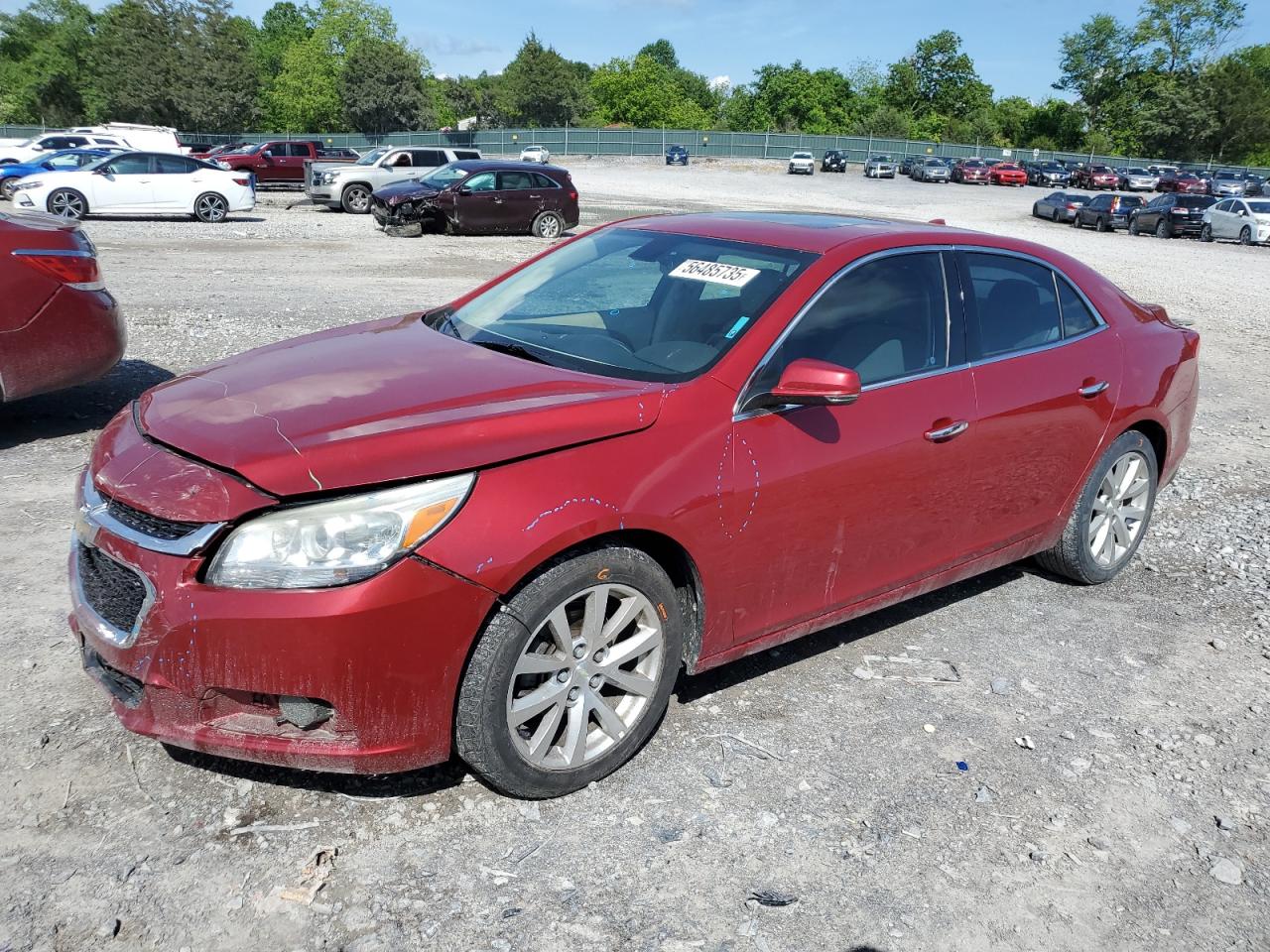2014 Chevrolet Malibu Ltz за продажба в Madisonville, TN - Front End