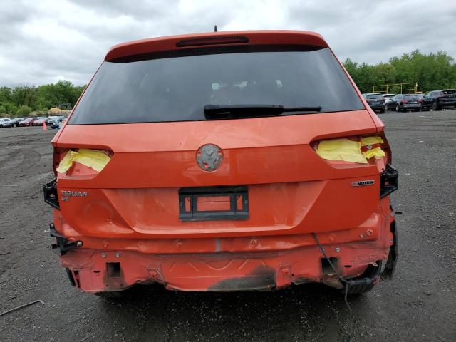  VOLKSWAGEN TIGUAN 2019 Оранжевый