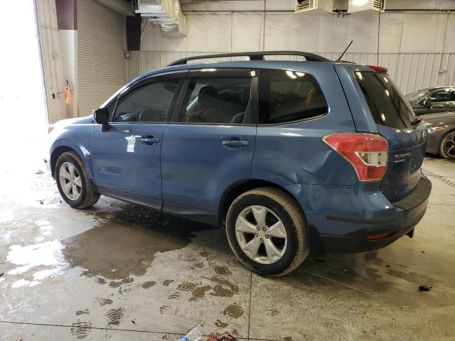 Паркетники SUBARU FORESTER 2015 Синий