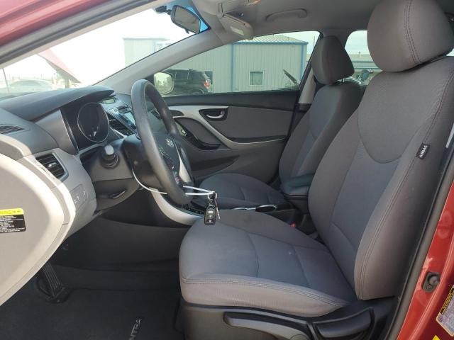  HYUNDAI ELANTRA 2014 Red