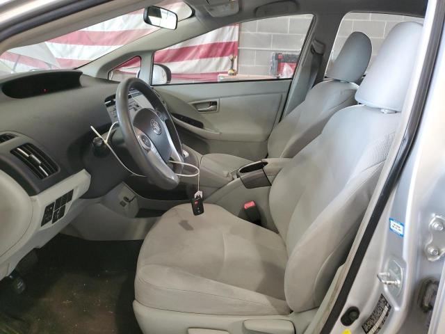 Hatchbacks TOYOTA PRIUS 2013 Silver