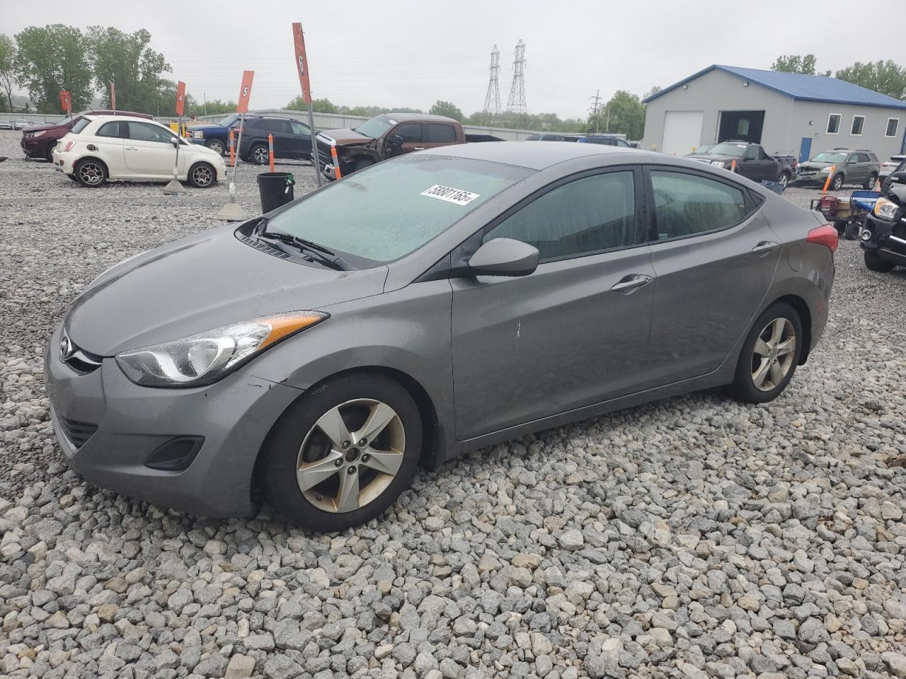 2013 Hyundai Elantra Gls de vânzare în Barberton, OH - Mechanical