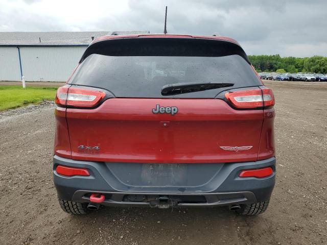 JEEP CHEROKEE 2014 Czerwony