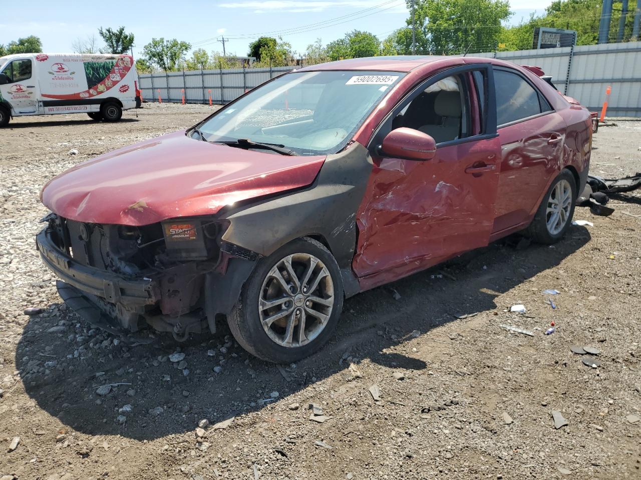 2012 Kia Forte Ex იყიდება Chicago Heights-ში, IL - Front End