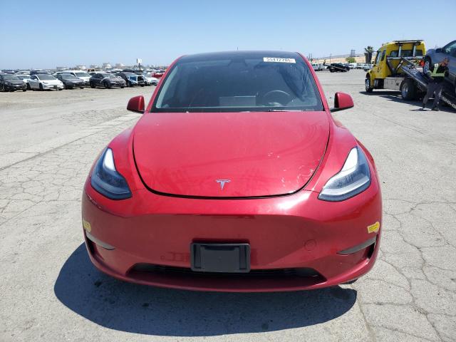  TESLA MODEL Y 2021 Красный
