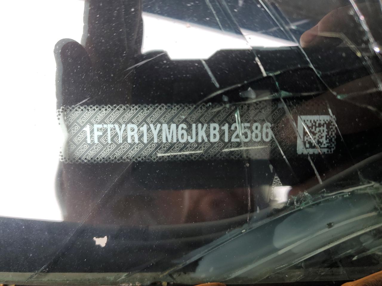 2018 Ford Transit T-250 VIN: 1FTYR1YM6JKB12586 Lot: 56190875